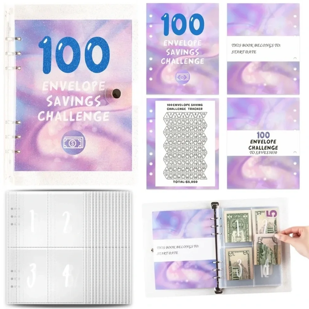 Savings Challenge Binder
